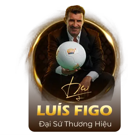 Luís Figo - Đại Sứ Thương Hiệu HitClub